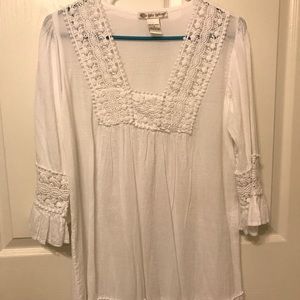 White Cover Up Size Small